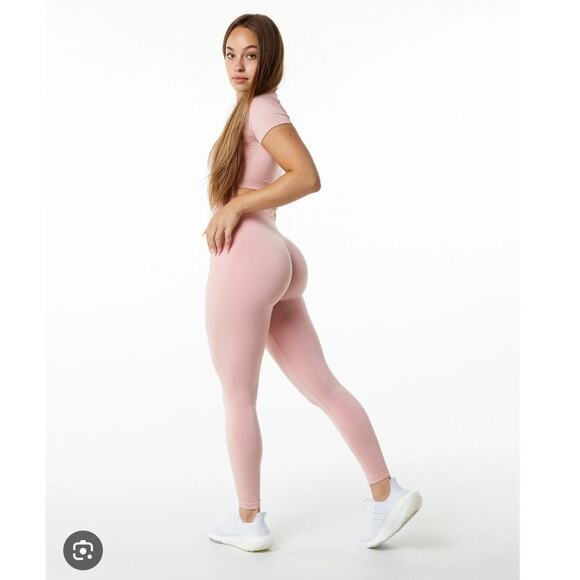 Alphalete Amplify Legging L Blossom Pink - Picture 1 of 4